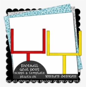 Ptu Cu~football Goal Post, HD Png Download, Transparent PNG