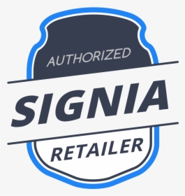 Signia Authorized Retailer - Label, HD Png Download, Transparent PNG