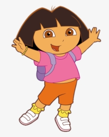 Dora The Png Nick - Dora The Explorer Dora, Transparent Png, Transparent PNG