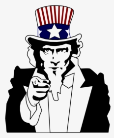 Transparent Uncle Sam Png - Clipart Uncle Sam, Png Download, Transparent PNG