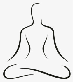 Library Rukshan Rukshanyogalogopng - Yoga Line Drawing, Transparent Png, Transparent PNG