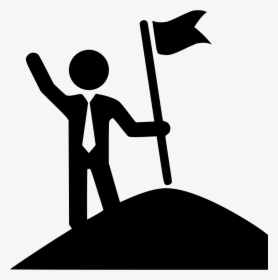 Hd File Business Icon - Top Of Mountain Icon, HD Png Download, Transparent PNG
