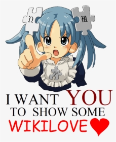 Uncle Wikipe-tan - Wikipe Tan, HD Png Download, Transparent PNG