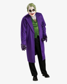 Joker Png - Joker Dark Knight Costume, Transparent Png, Transparent PNG