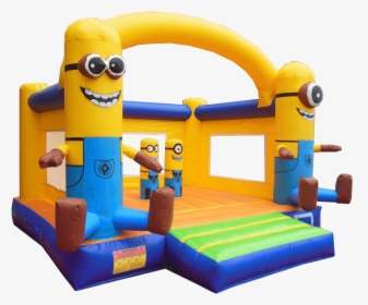 Inflatable Minions Bouncy Castle, HD Png Download, Transparent PNG
