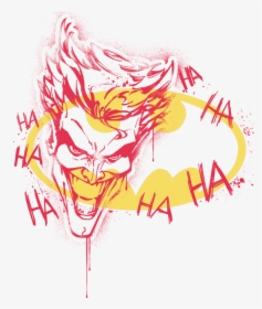 Transparent Joker Png - Batman Joker Graffiti, Png Download, Transparent PNG