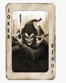 Clip Art Cards For Free - Joker Playing Card Png, Transparent Png, Transparent PNG
