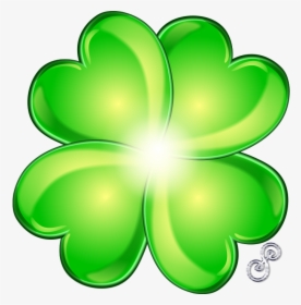 Four Leaf Clover For Luck - Four Leaf Clover Lucky Transparent, HD Png Download, Transparent PNG