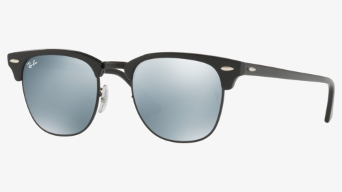 Ray Ban Sunglasses Clubmaster Rb3016 - Ray Ban Clubmaster Silver Frame, HD Png Download, Transparent PNG