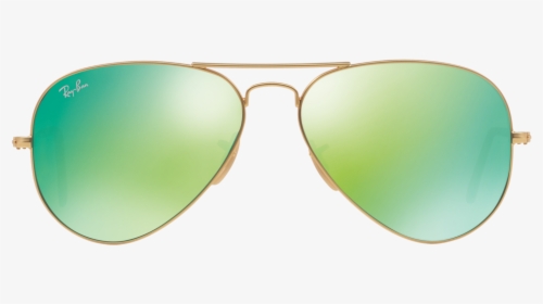 Ray Ban Rb3025 112/19 Matte Gold/ Green Mirror - Style Cooling Glass, HD Png Download, Transparent PNG