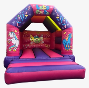 Unicorn Bouncy Castle - Inflatable, HD Png Download, Transparent PNG