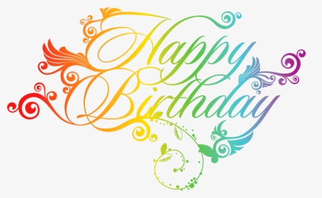 Happy Birthday Png 2018, Transparent Png, Transparent PNG