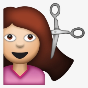 Free Emoji Icons - Haircut Emoji Png, Transparent Png, Transparent PNG