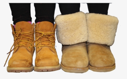 Uggs And Timberlands Are Very Different%2c But They - Timberland Ugg Boots, HD Png Download, Transparent PNG
