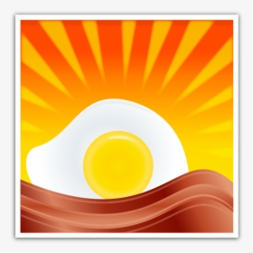 Sunrise Breakfast Emoji - Art, HD Png Download, Transparent PNG