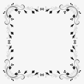 Flower Designs Black And White Border Png Images Transparent Flower Designs Black And White Border Image Download Pngitem