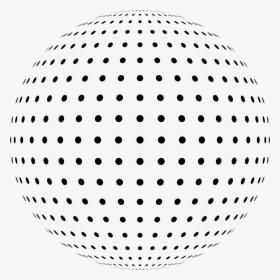 Transparent Geometric Shape Png - Dots Globe, Png Download, Transparent PNG