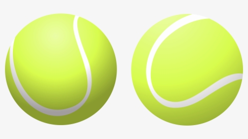 Tennis Balls Yellow Green Sphere - Tennis Ball Clipart Transparent, HD Png Download, Transparent PNG