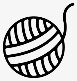 Ball Of Yarn Icon Free Download Png Yarn Ball Svg - Gomitolo Di Lana Disegno, Transparent Png, Transparent PNG