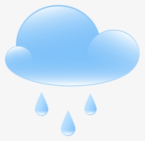 Rainy Cloud Weather Icon Png Clip Art, Transparent Png, Transparent PNG