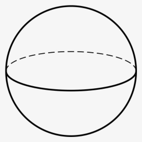 Transparent Beach Ball Clipart Black And White - Sphere Clipart Black And White, HD Png Download, Transparent PNG