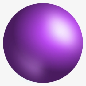 Sphere - 3d Purple Circle Png, Transparent Png, Transparent PNG