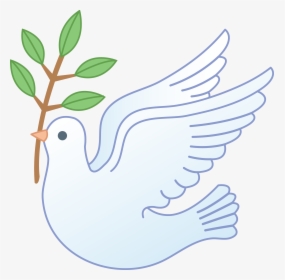 Peace Dove With Olive Branch, HD Png Download, Transparent PNG