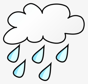 Rainy Weather Clip Art, HD Png Download, Transparent PNG