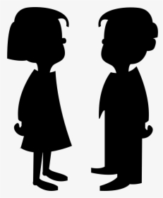 Stick Figure Boy And Girl Png - Boy And Girls Logo, Transparent Png, Transparent PNG