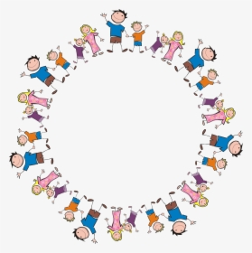 Stick Figure Family Circle Clip Arts - Family Circle Clip Art, HD Png Download, Transparent PNG