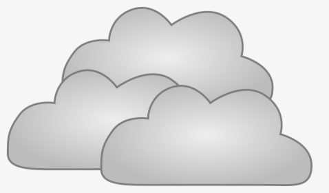 Grey Clouds Clipart, HD Png Download, Transparent PNG