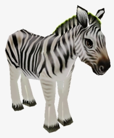 Download Zip Archive - Zoo Tycoon 2 Common Zebra, HD Png Download, Transparent PNG