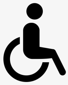 Injury Clipart Handicap Person - New Icon Accessible Wheelchair Logo Design, HD Png Download, Transparent PNG