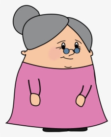 View From The Handicapped Space - Clipart Old Lady, HD Png Download, Transparent PNG
