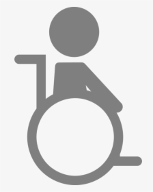 Transparent Wheelchair Clipart - Person In A Wheelchair Clipart, HD Png Download, Transparent PNG