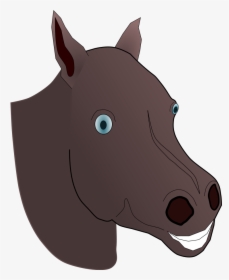 Horse Head Mask Png Picture Download - Animated Horse Head Png, Transparent Png, Transparent PNG