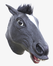 Horse Black Mask   Class - Caballo Negro, HD Png Download, Transparent PNG