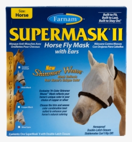 Farnam Supermask Ii Fly Control Mask With Ears New - Farnam Supermask Ii, HD Png Download, Transparent PNG