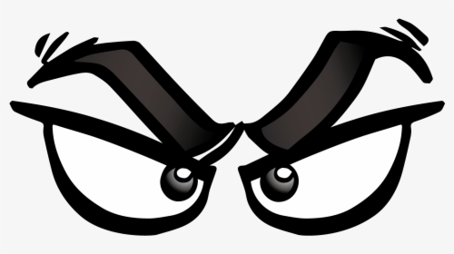Eye Channel - Transparent Cartoon Eyes Angry, HD Png Download, Transparent PNG