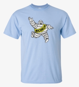 Michelin T Shirt Automotive Tires Michelin Man Racing, HD Png Download, Transparent PNG