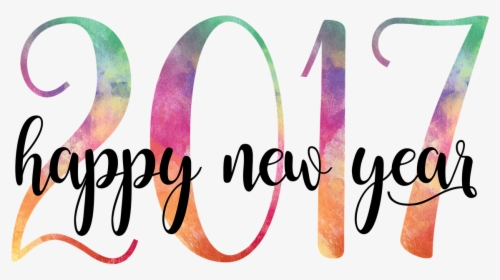 Happy New Year 2017 Png, Transparent Png, Transparent PNG