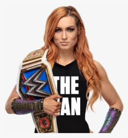 Becky Lynch Raw Women's Champion Png, Transparent Png, Transparent PNG