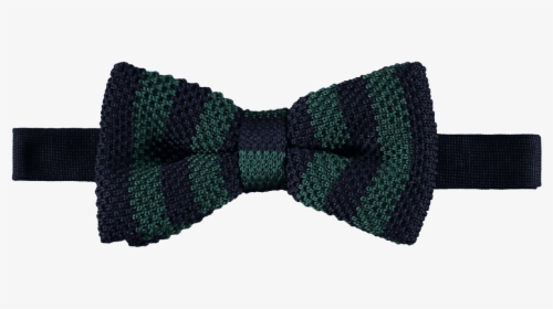 Blue Bow Tie Png - Knit Bow Tie Green Navy, Transparent Png, Transparent PNG