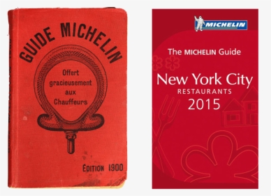 The Michelin Guide In 1900 And - Michelin Guide 1900 Png, Transparent Png, Transparent PNG