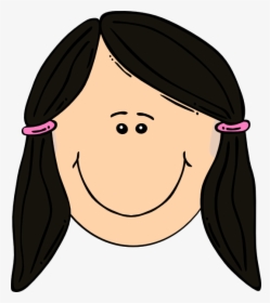Brown Hair Girl Cartoon, HD Png Download, Transparent PNG