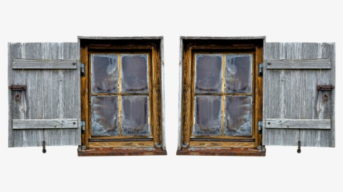 Wooden Windows, Wood Shop, Old, Shutter, Old Window - Windows Wood Png Transparent, Png Download, Transparent PNG
