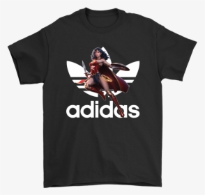 Wonder Woman Adidas Mashup Shirts - Lil Dicky Brain Merch, HD Png Download, Transparent PNG