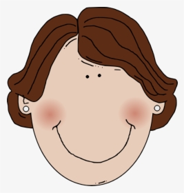 Woman With Short Brown Hair Clip Art, HD Png Download, Transparent PNG