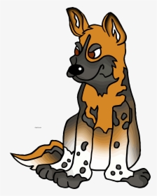 Dog Clipart Wild Animals - African Wild Dog Clipart, HD Png Download, Transparent PNG