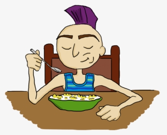 Mindful Eating For Kids - Tasting Food Clipart, HD Png Download, Transparent PNG